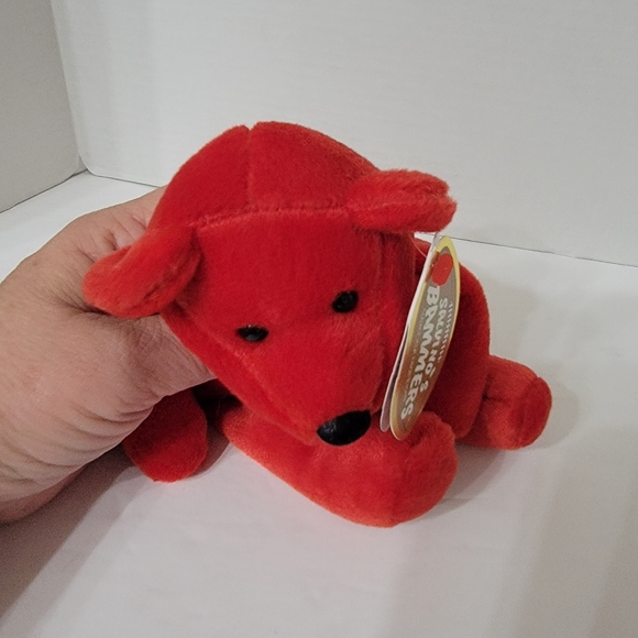 Salvino's Bammers Beanie Bear. 1999  Series #8 Steve Young - Picture 2 of 12